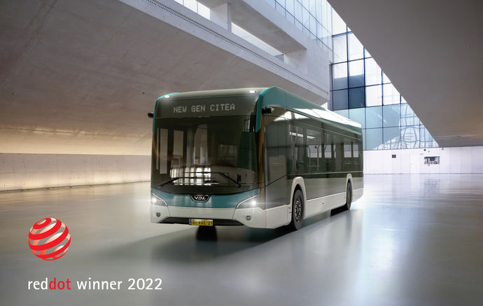 VDL Bus & Coach gana el 'Red Dot' por el diseño del nuevo Citea
