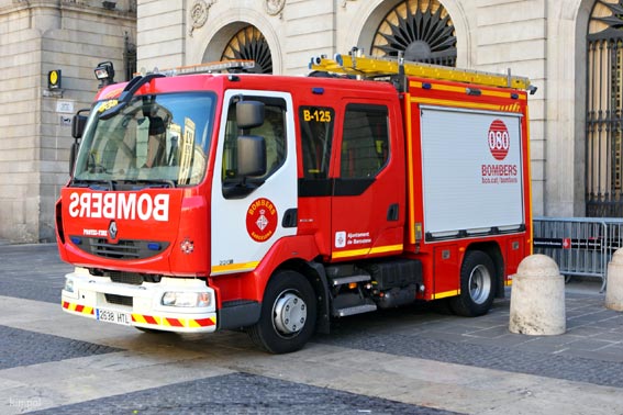 Nuevos Renault Tucks en el cuerpo de bomberos