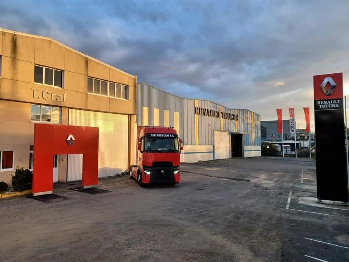 Renault Trucks reactiva su servicio en Coruña con Talleres Craf