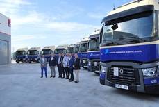 Parte de las 50 unidades adquiridas a Renault Trucks 