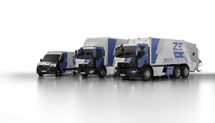 Gama eléctrica de Renault Trucks.