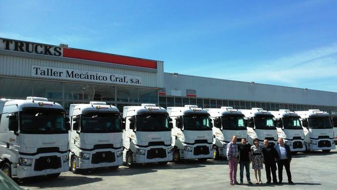 Transrolan adquiere ocho Renault Trucks T 520 High Sleeper Cab