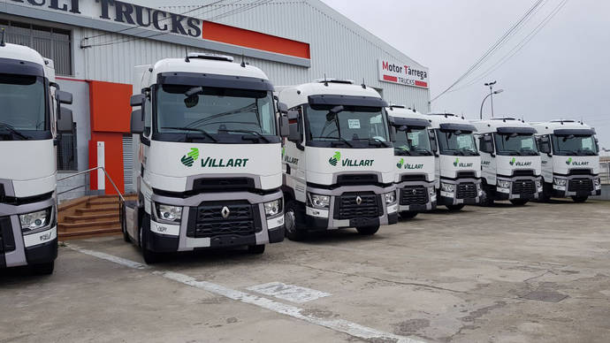 Villart renueva su confianza en la gama T de Renault Trucks