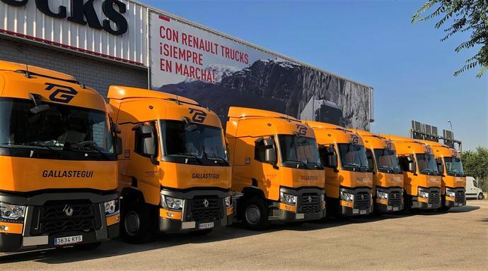 Gallastegui incorpora 10 nuevos Renault Trucks de la Gama T
