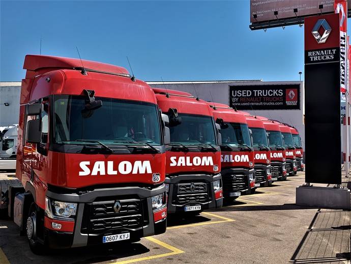 Salom renueva su flota con ocho Used Trucks by Renault Trucks