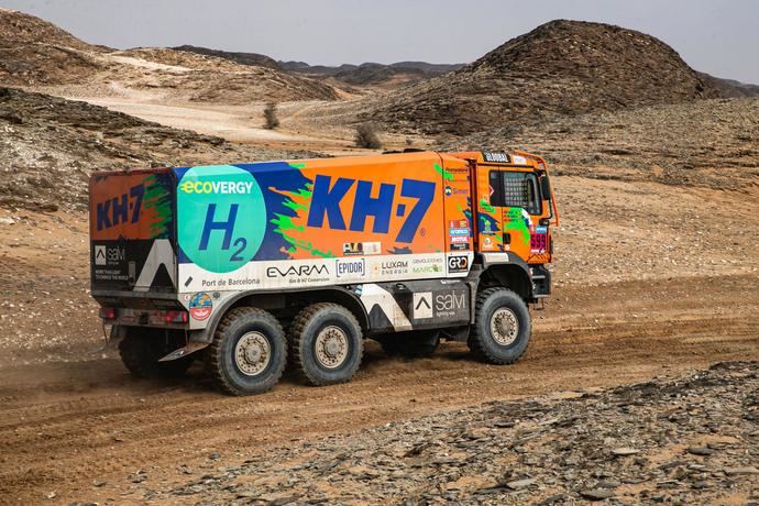 Así funciona el camión de hidrógeno del KH-7 Ecovergy Team