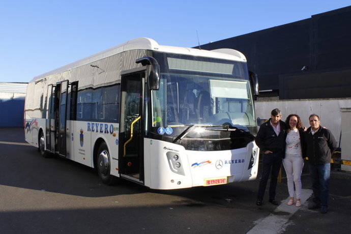 El nuevo autobús de Autocares Reyero.
