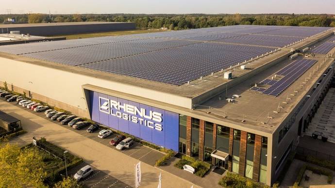 Rhenus apuesta por energía solar en sus instalaciones de Eindhoven