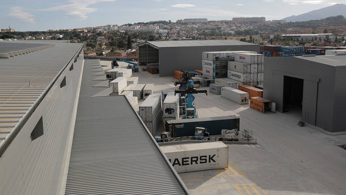 Naves logísticas de SAM Algeciras.