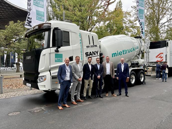 Alltrucks y SANY se unen para impulsar camiones eléctricos en Europa
