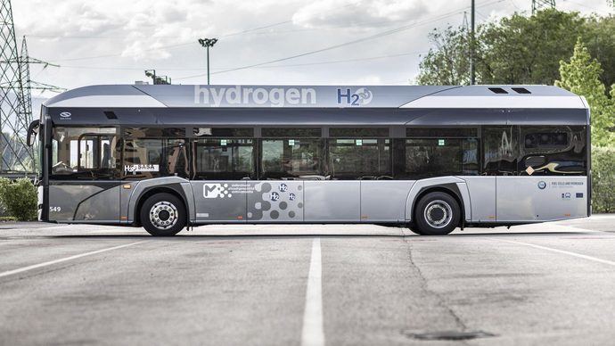 Solaris recibe dos nuevos pedidos de autobuses de hidrógeno