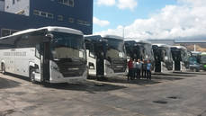 Son los primeros vehículos completos de Scania en Canarias.