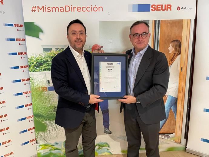 Seur, primera compañía en España en obtener el certificado ISO 23412