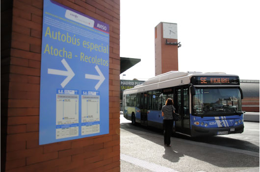 Autobús de EMT Madrid.