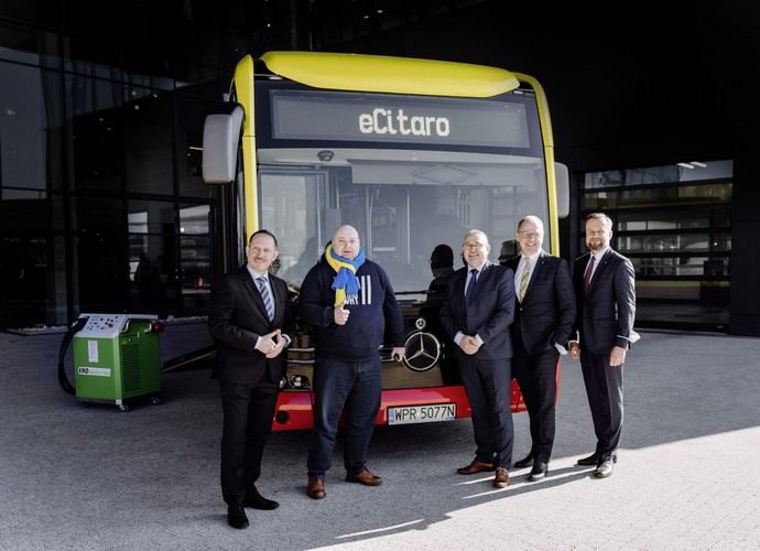 Mercedes-Benz eCitaro G entrega 11 nuevos autobuses a MPK Wroclaw