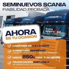 Scania y su campaña de vehículos con cobertura Approved
