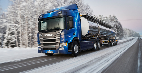 Scania ya trabaja en Suecia con un camión eléctrico de 64 toneladas