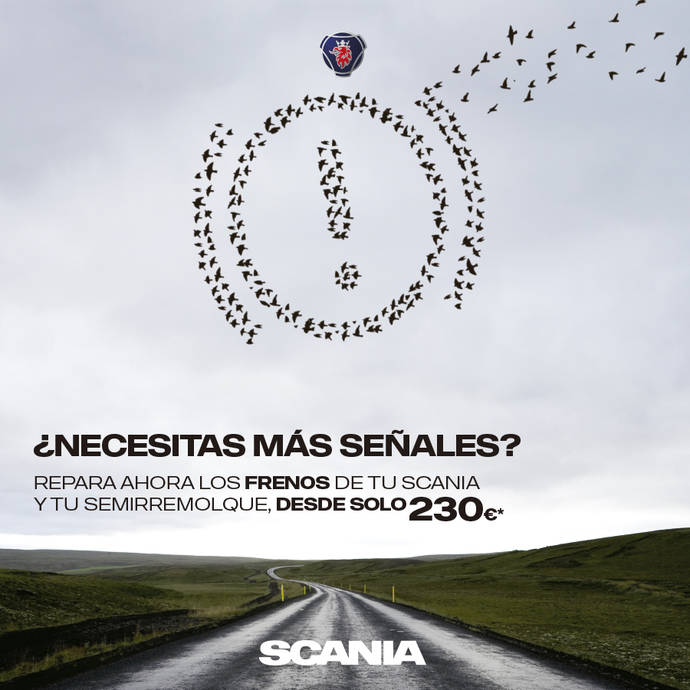 Scania lanza una campaña de reparación de frenos