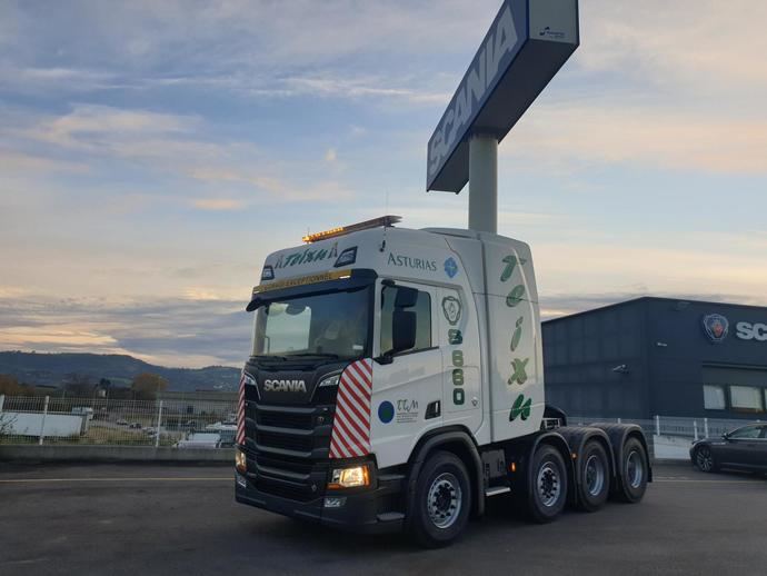 Transportes Teixu Menéndez ha adquirido dos V8 de Scania
