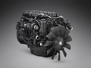 Scania presenta un motor de gas de 13 litros