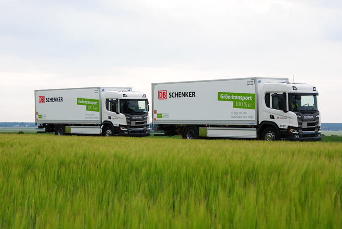 DB Schenker cesa el uso de combustibles en Gotland con el apoyo de Scania