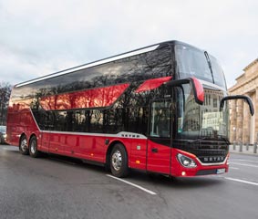 El S 531 DT de Setra, especializado en viajes para turistas