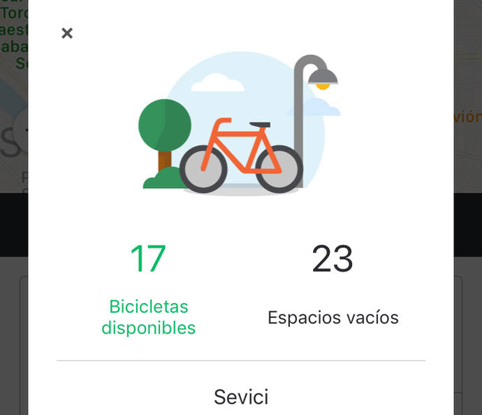 La ‘app’ Moovit incluye ahora también rutas en bicicleta