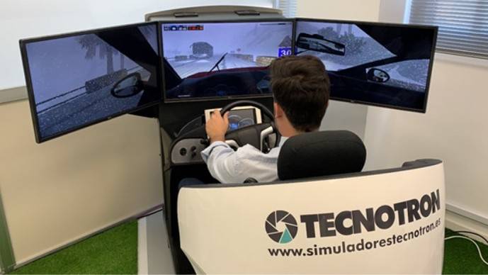 Un simulador Tecnotron.