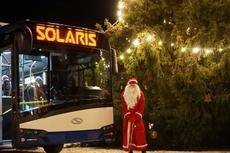 Santa Claus ha sido el primer conductor.