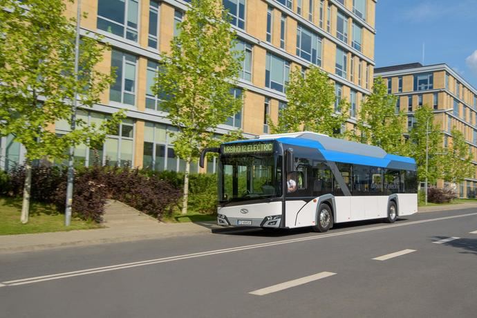 La ciudad polaca de Gniezno encarga 10 autobuses eléctricos Solaris