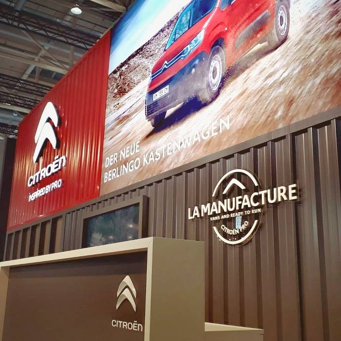 Stand de ‘La Manufacture Citroën’ en la Feria IAA.