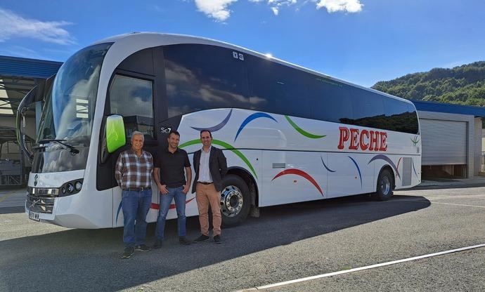 Autocares Peche incorpora a su flota una nueva unidad del SC7