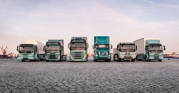 Volvo destaca en el emergente mercado de camiones eléctricos