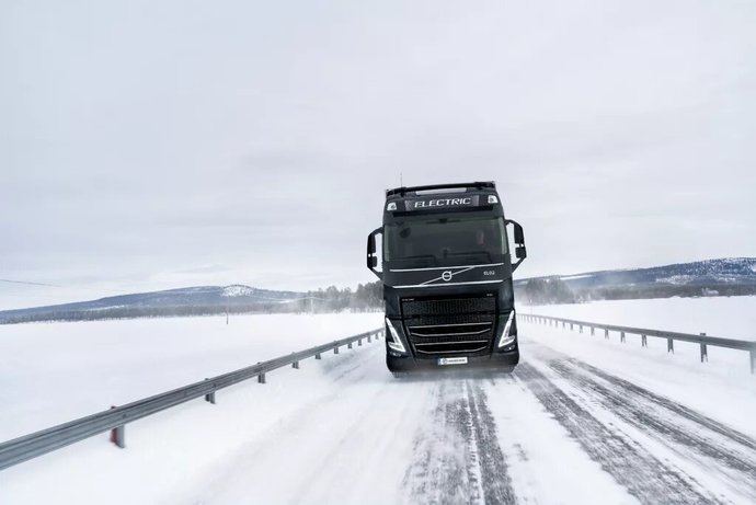Kaunis Iron pone a prueba los camiones eléctricos Volvo de 74 toneladas