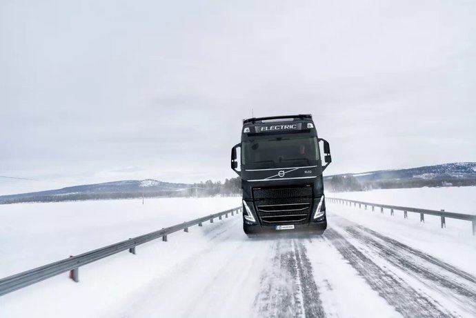 Kaunis Iron pone a prueba los camiones eléctricos Volvo de 74 toneladas