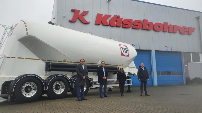 Kässbohrer y TIP Trailer Services: una colaboración con mucho futuro