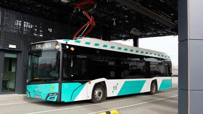 Solaris Bus &amp; Coach entrega 15 autobuses eléctricos Utbino a Estonia