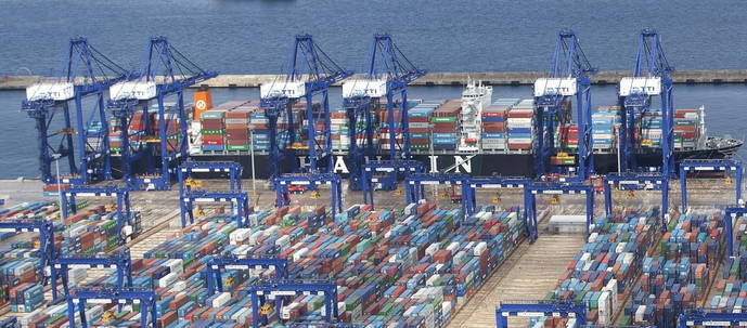 Las terminales de contenedores de Puerto de Algeciras operaron más en 2016