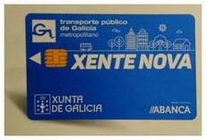 Tarjeta 'Xente Nova'.