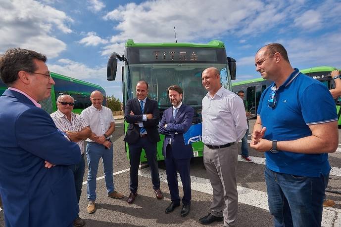 Tenerife renueva su flota de autobuses para la zona sur de la isla