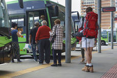 Aumentan los usuarios del transporte público según los datos del INE