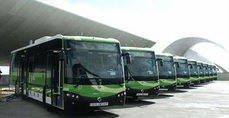 Autobuses de la flota de Titsa