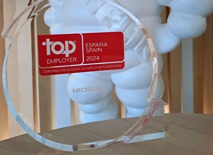 Michelin España renueva un año más su certificado como Top Employer
