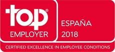 Sello de Top Employer.