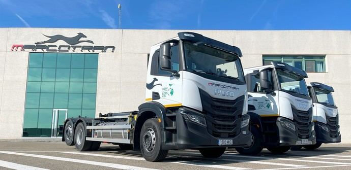 Marcotran adquiere tres tractoras Iveco de gas natural licuado