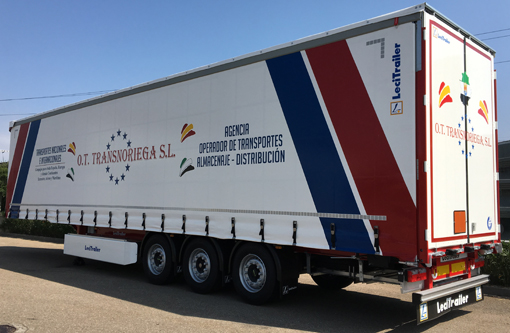 Ot Transnoriega incorpora 25 Lonas XL Lecitrailer