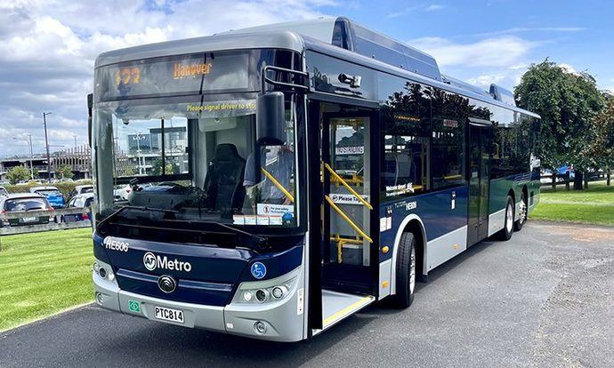 Transdev impulsa la flota verde de Auckland con nuevos buses eléctricos