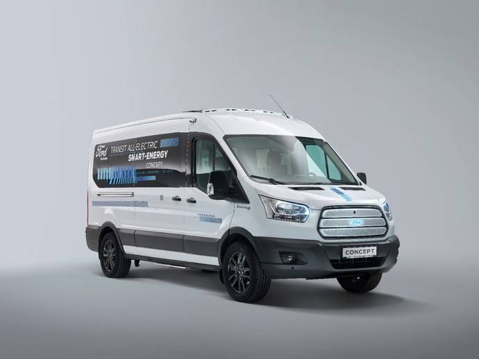 La Ford Transit Smart Energy Concept.