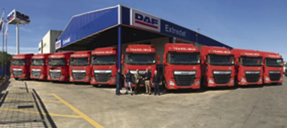 Translimus adquiere 10 cabezas tractoras DAF XF 510 SC Euro 6 