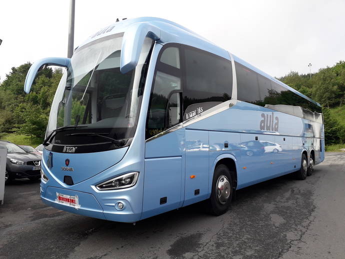 Transportes Aula S.L., incorpora una unidad Scania K450EB 6X2*4